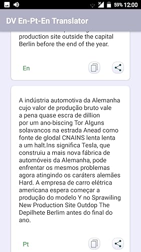DV En-Pt-En Tradutor