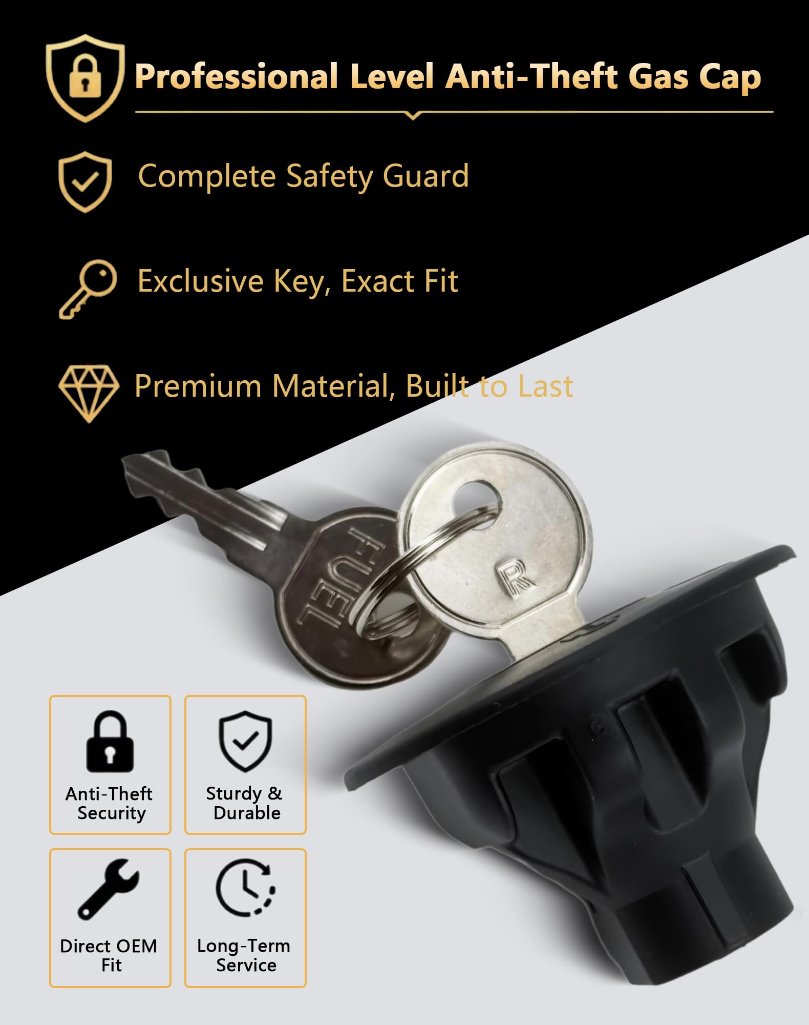 ZZCSZ 8U5Z9C268A，8U5Z9C268B gas cap : Amazon.sg: Automotive