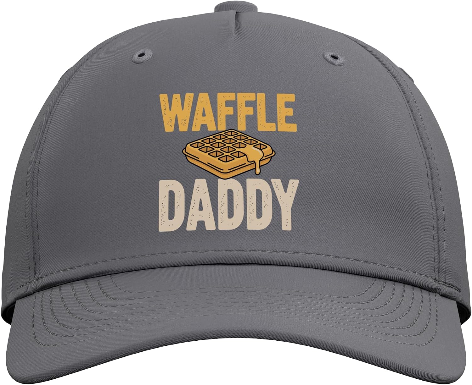 Best Waffles Art for Men Boys Dad Belgian Waffles Lover Adjustable Baseball Hat image 2