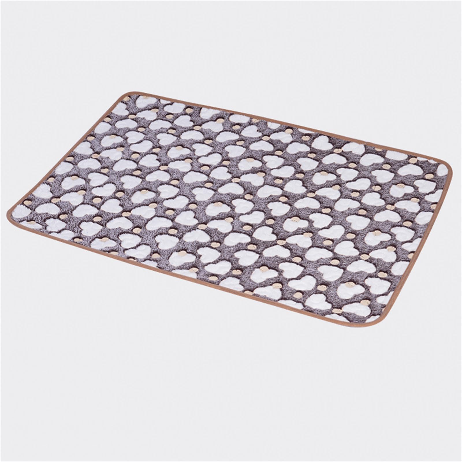 Lukery 2 Piezas Empapadores Perros Reutilizables, Almohadillas de Entrenamiento Antideslizantes Grandes Alfombras Absorbente para Mascotas Lavables para Coche, Viajes (XXL:(150*90cm),Corazón blanco)