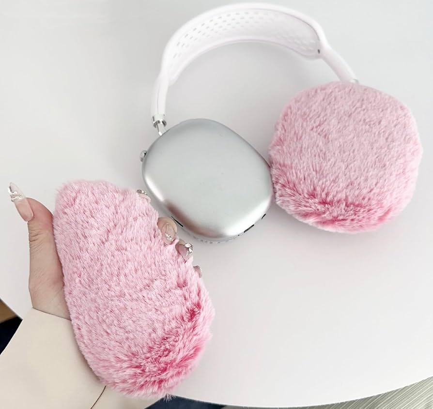 Amazon.com: MVKZFE Fluffy Plush Case for AirPods Max Headphones