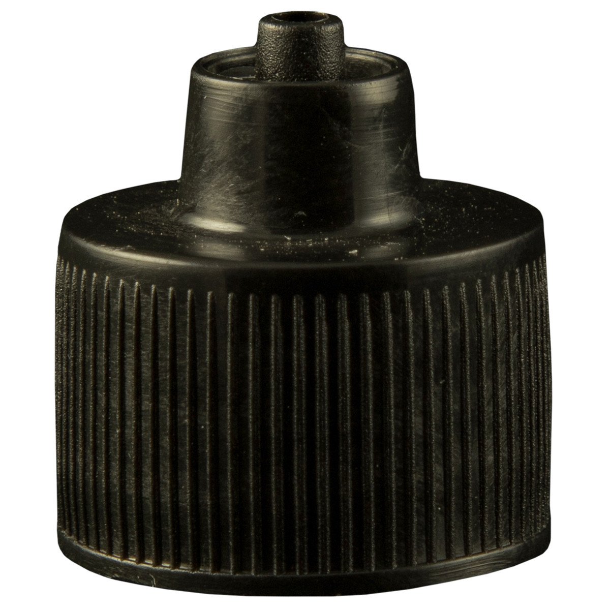 Jensen Global JGC-512-10000 Luer Lock Bottle Cap Black for Bottles with Neck Size 20-410, Bag of 10,000