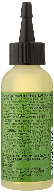 Parnevu T-tree Scalp & Growth Oil, 2 Oz