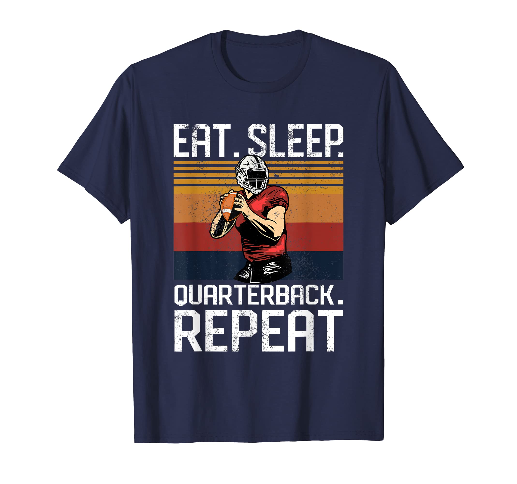 Football QB Sports Shirt Quarterback - QB1 Touchdown Pass T-Shirt
