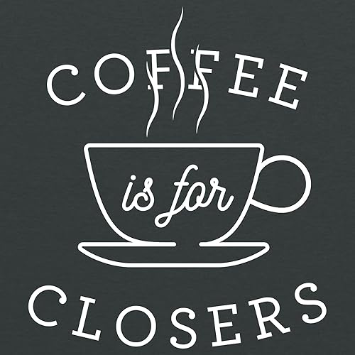 Miniatura 2 de UGP Campus Apparel Coffee is for Closers - Camiseta divertida con cita de película