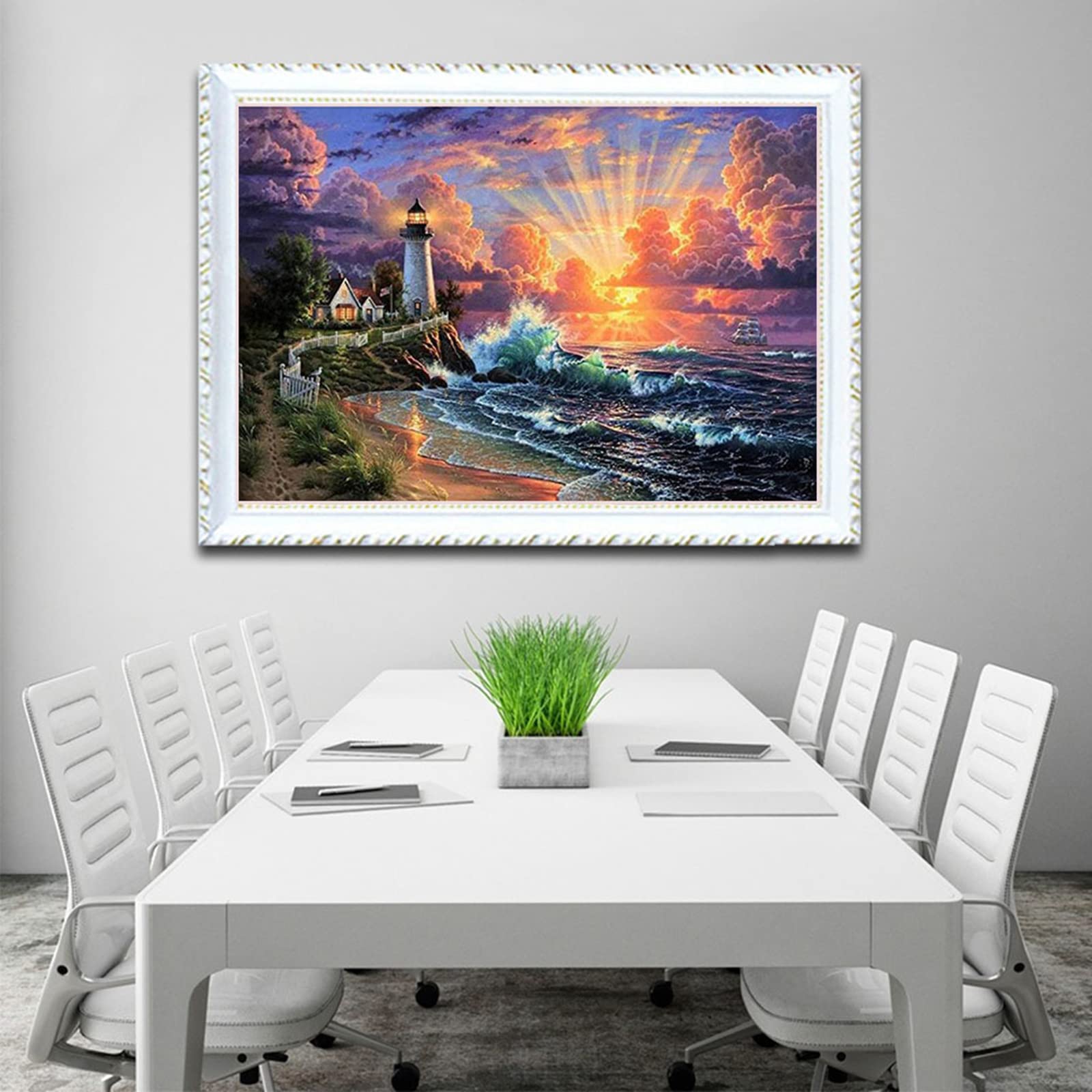 Kit Pittura Diamante 5D Con Cornice - 15x15 Cm, Set Completo Fai-da-Te, Decorazione Per Casa, Regalo