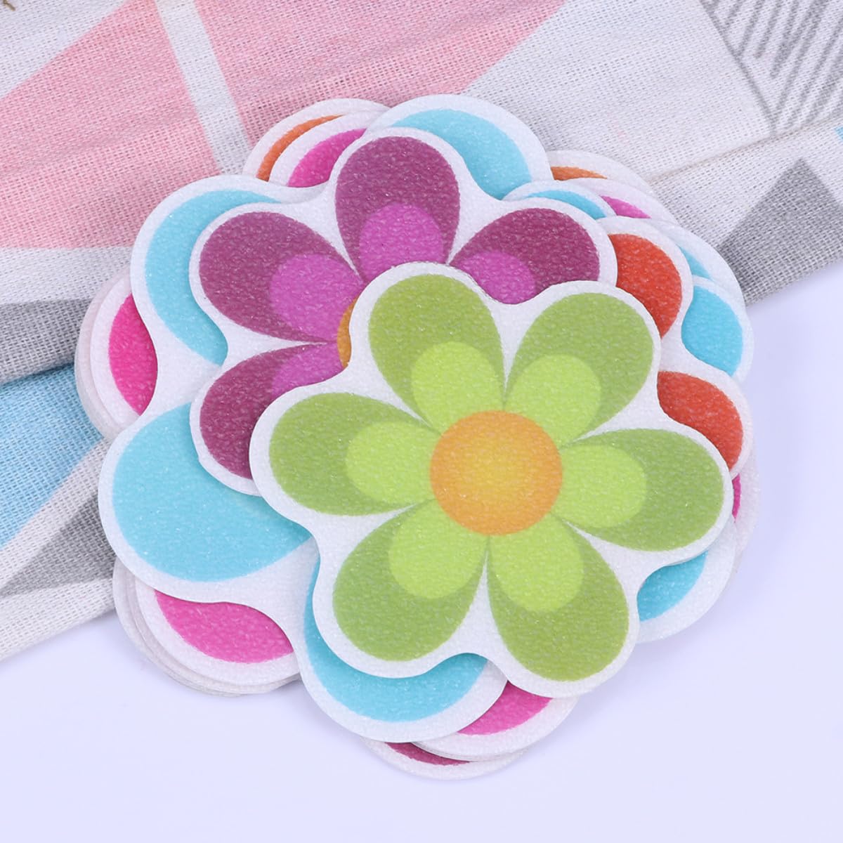 Amosfun 57 Uds Pegatinas Antideslizantes para El Hogar Pegatinas Antideslizantes para Bañera Y Ducha Peldaños De Seguridad para Bañera Seguridad para El Baño