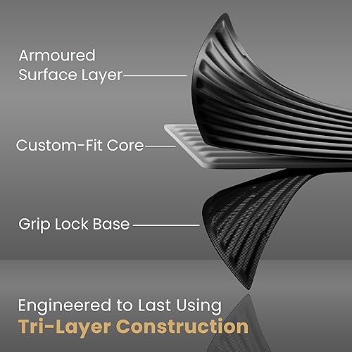 Miniatura 6 de TuxMat - Para los modelos BMW X5 de 5 plazas 2019-2026 - Alfombrillas de coche personalizadas - Máxima cobertura, todo clima, medidas con láser -