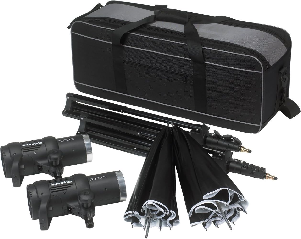 Profoto 901055 D1 Studio Kit 250/250 Air without Air Remote (Black)