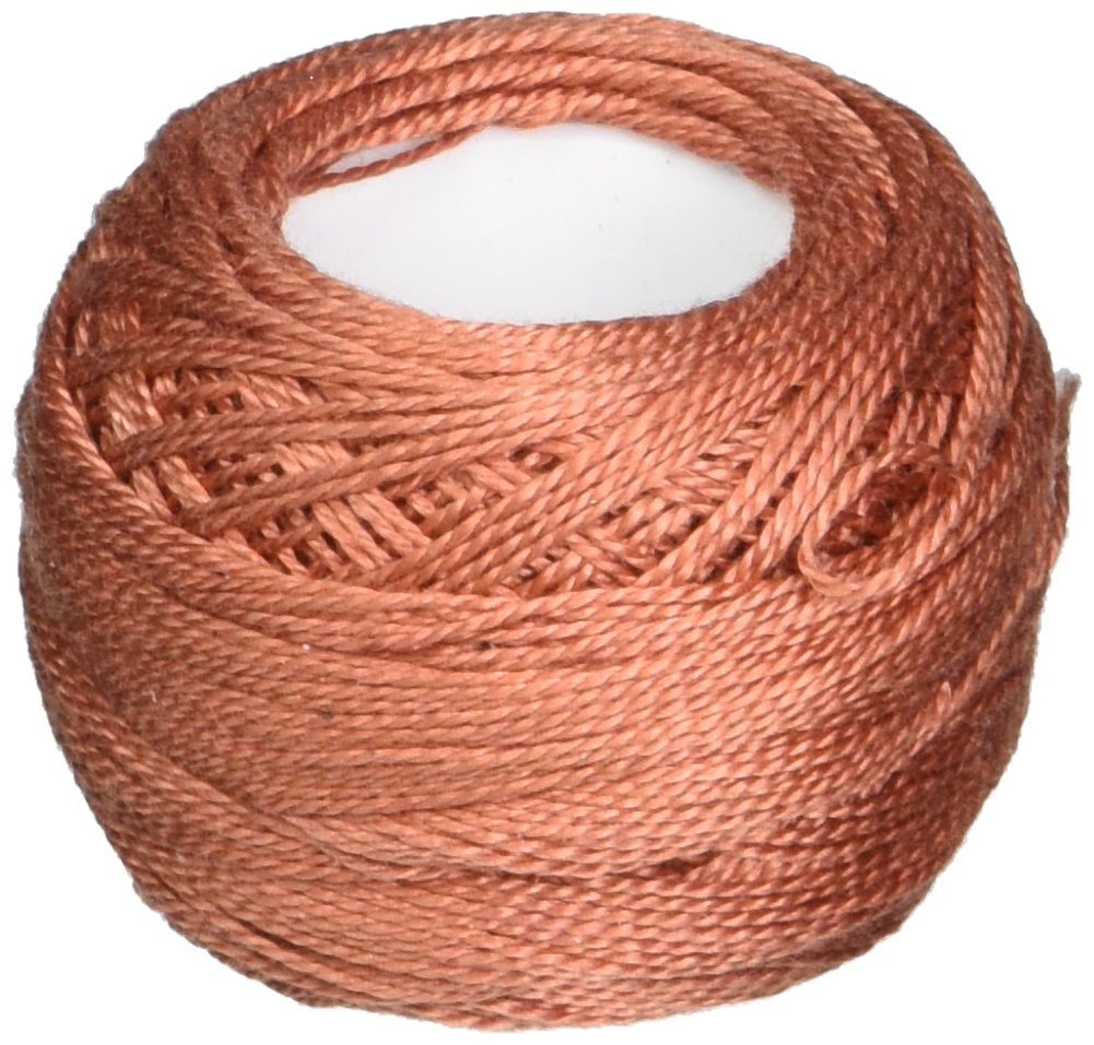 DMC Size 8 Cotton Perle Thread - 356 Red - per Pack of 10 — image 1