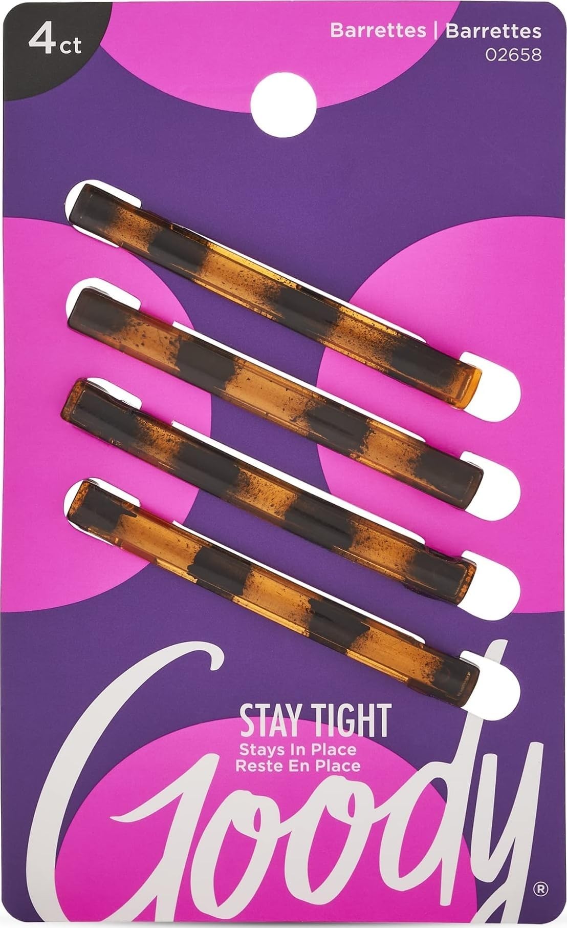 Goody Stay Tight Hair Barrettesใ4 Ctใใขใใฏใใซใใในใฉใคใใใซใผใใใฉใใใฏใชใใใๅฟซ้ฉใงไธ่ฝใชในใฟใคใชใณใฐใขใฏใปใตใชใผใๅฅณๆงใ็ทๆงใ็ทใฎๅญใๅฅณใฎๅญใใในใฆใฎใใขใฟใคใใฎใฏใชใใ