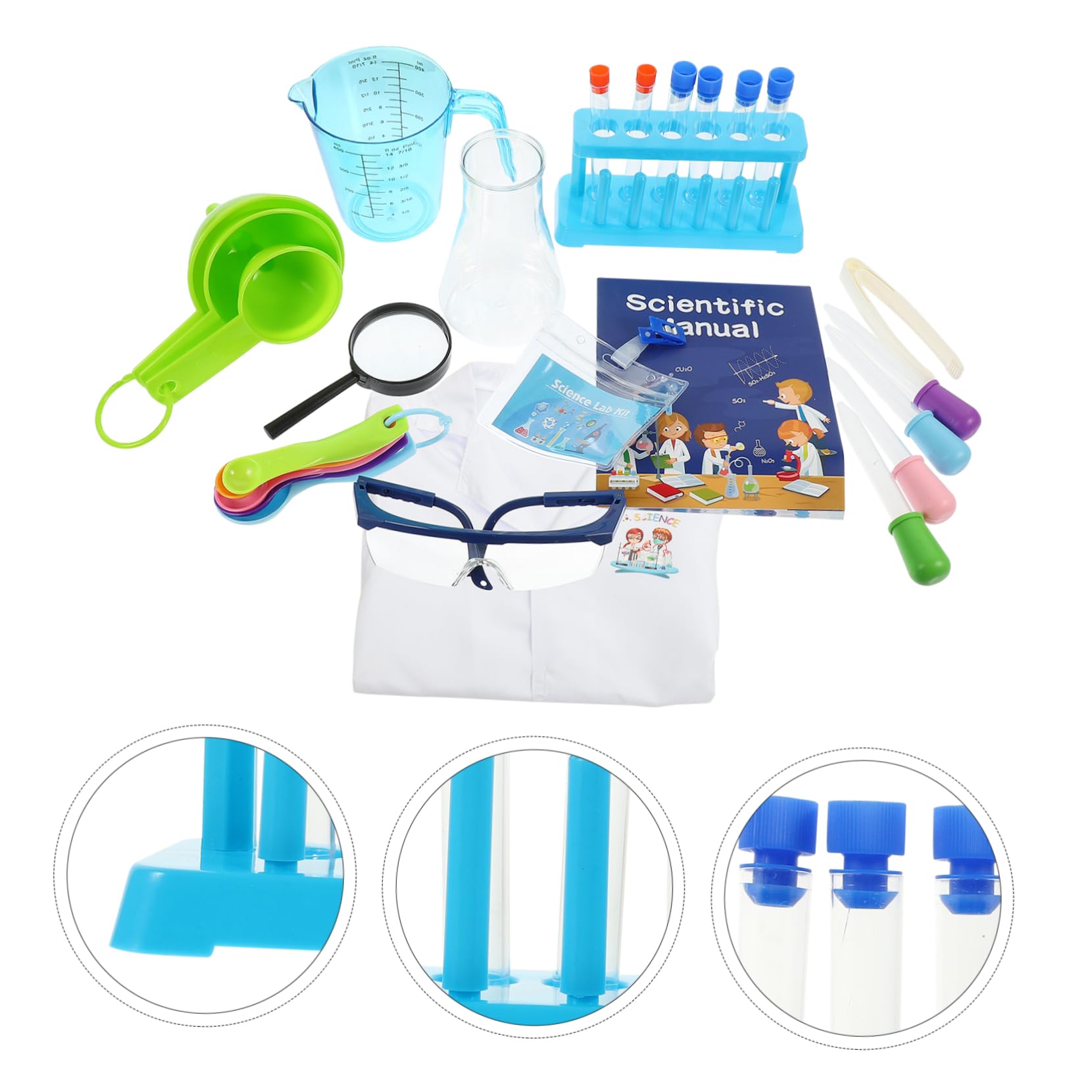 【新品・未使用】科学実験キット(知育玩具) Amazon.co.jp: GARVALON 科学実験おもちゃ 子供用実験キット 教育玩具