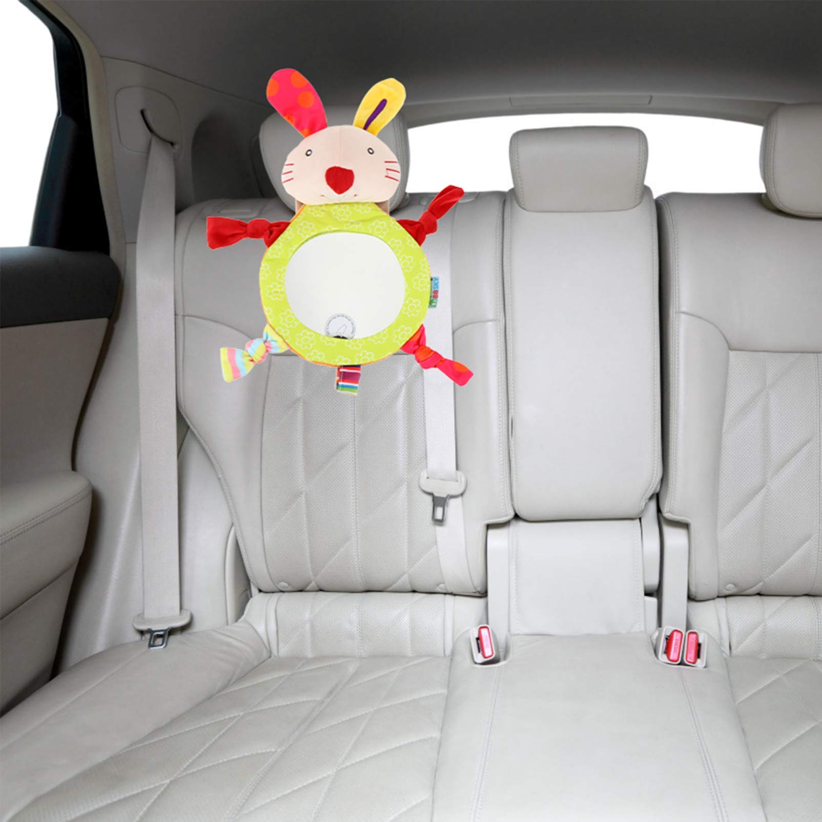 HEMOTON 3 Piezas Observe El Espejo Retrovisor Espejo De Coche Recién Nacido De Dibujos Animados De Observación Para Retrovisor Del Asiento Retrovisor De