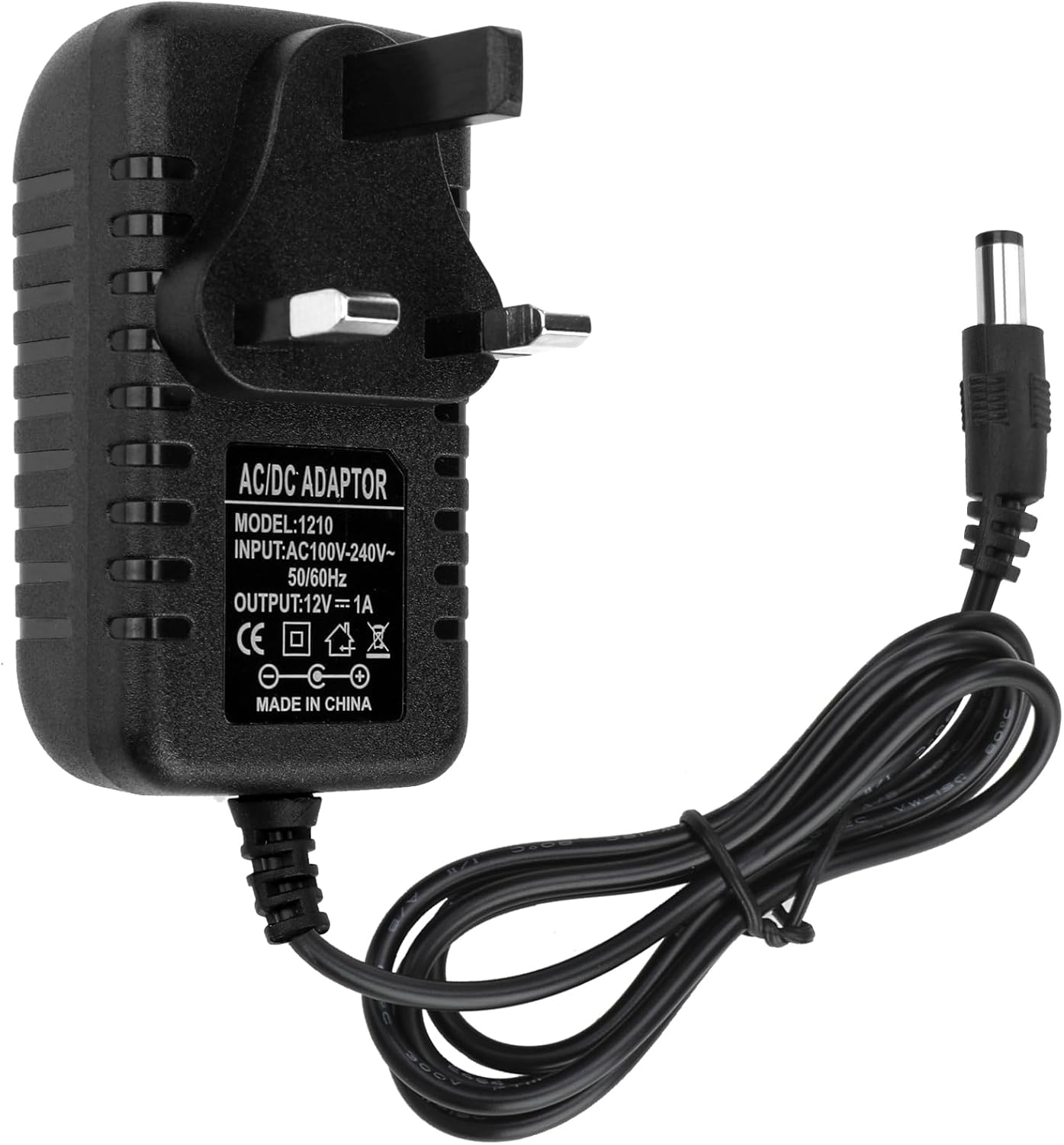 12V 1A Power Supply Adapter, AC to DC 100240AC to12v Converter Adapter