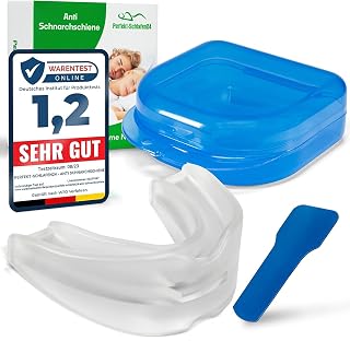 2-in-1 Anti Schnarch Schiene Gerät – Schnarchstopper Knirscherschiene für Nacht | Schnarchschiene Zahnschutz | Schnarchen Stopper Zahnschiene Knirschen | Aufbissschiene für Nacht Gegen Schnarchen
