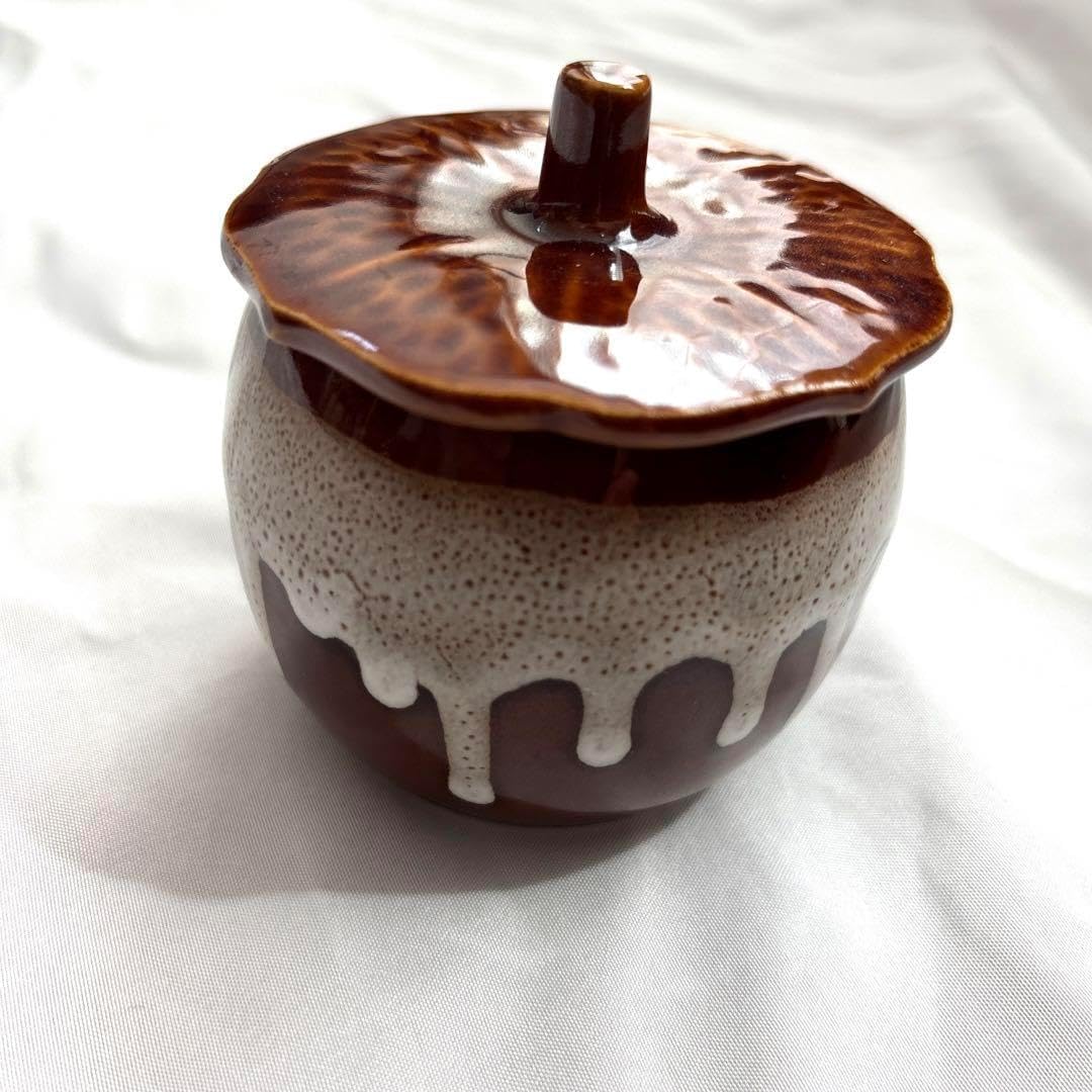 陶器 薬味入れ 小壺 丸壺 調味料入れ 漬物容器