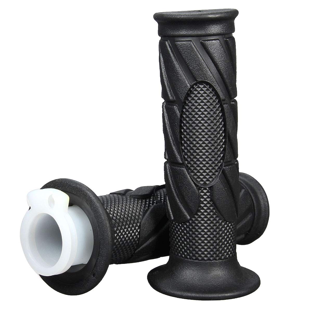 Motorcycle 7/8 22mm Skull Rubber Slip Handlebar Hand Grips Motorcycle 7/8 22mm Skull Rubber Slip Handlebar Hand Grips