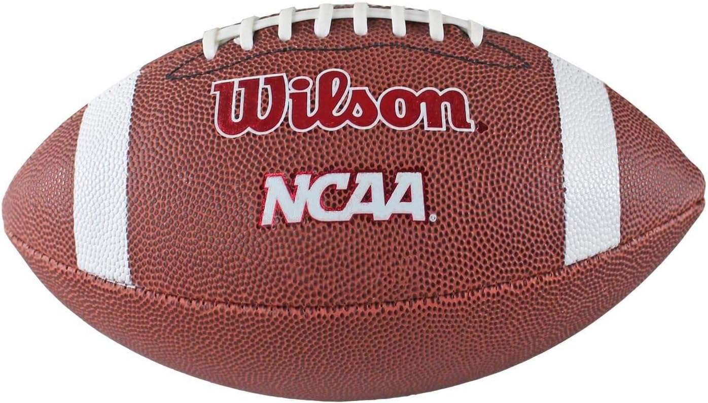 Wilson Ncaa Red Zone Junior Composite Football
