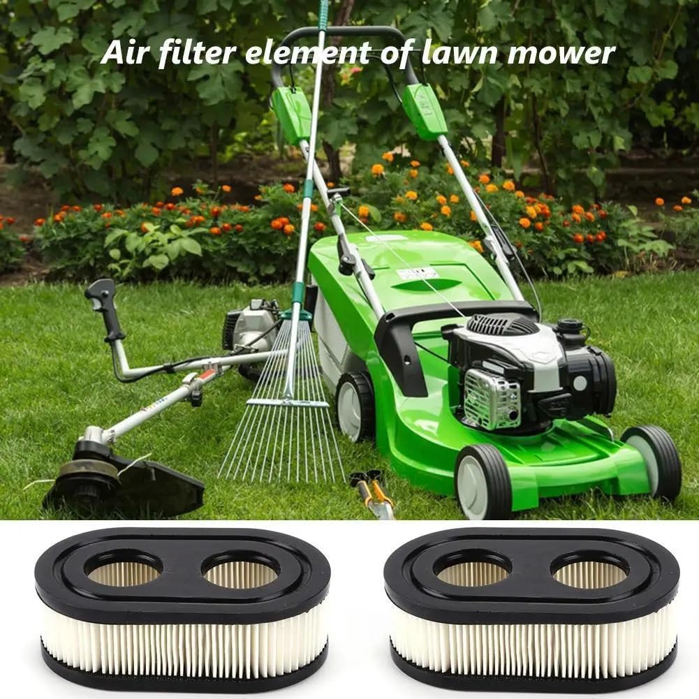 Filtro de Aire for cortacésped Compatible con los Motores 593260, 798339 y 798452. Repuesto for cortacésped K. Herramientas de Limpieza for jardín.