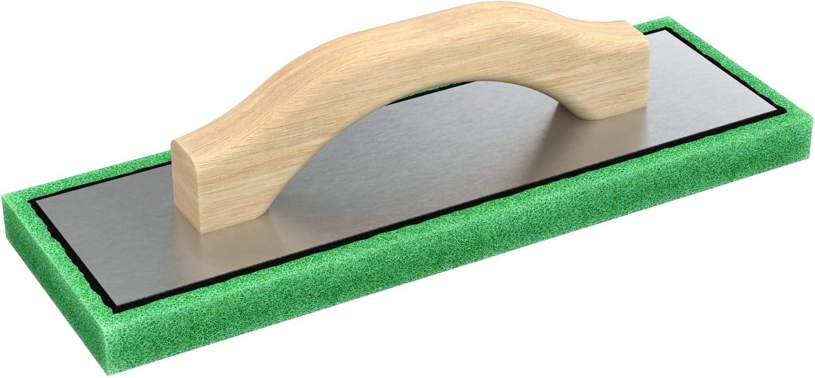 Bon Tool 83-102 Green Foam Float - 4" X 12" X 3/4" Wood Handle