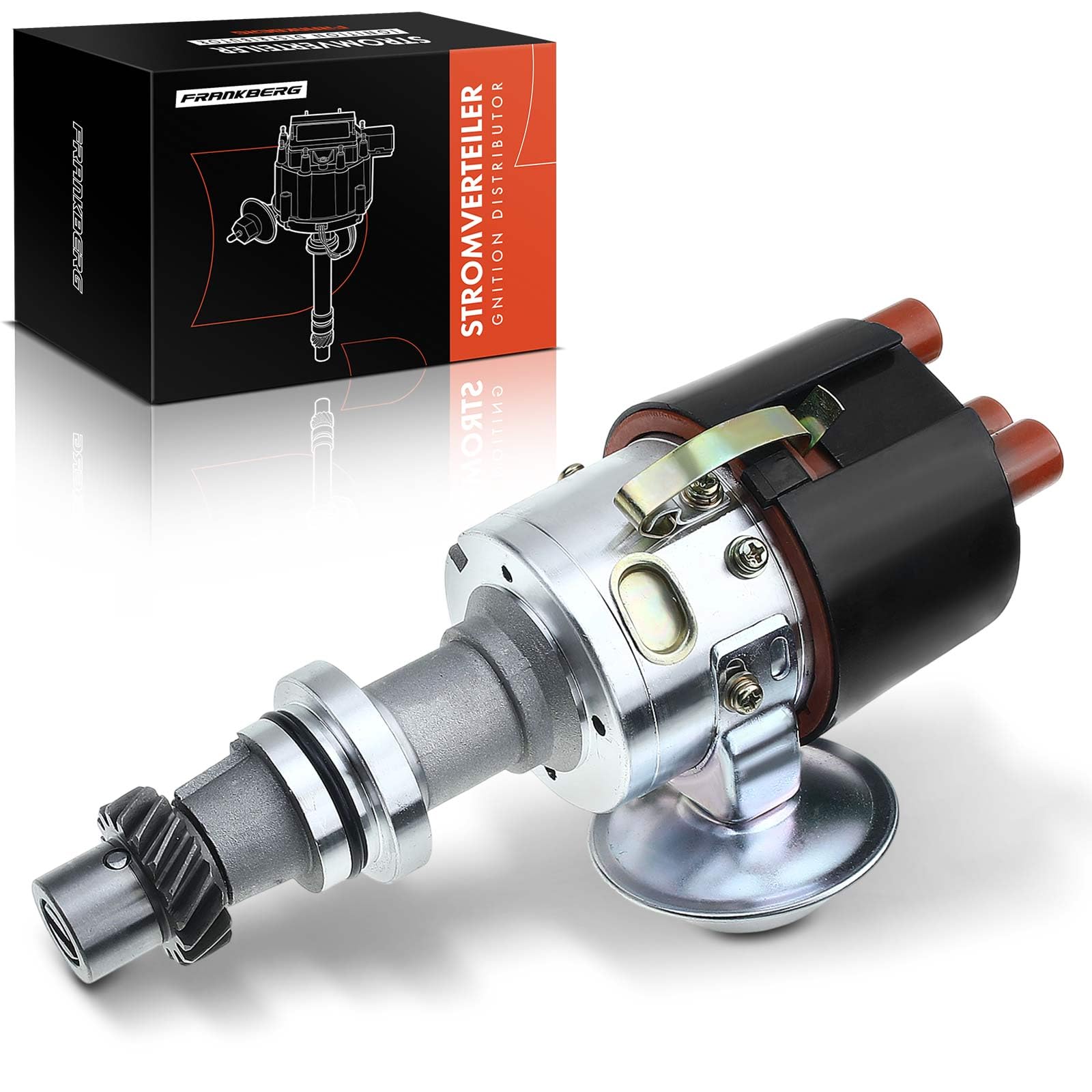 Frankberg Ignition distributor Compatible with Golf II 19E 1G1 1.6L 1.8L 1983-1992 J.e.t.t.a II 165 19E 1G2 1.6L 1.8L 1984-1992 Replace# 027905205S