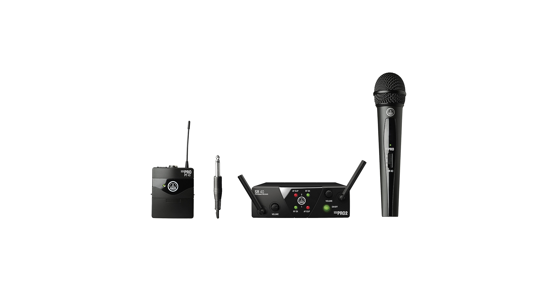 Amazon.com: AKG Pro Audio, 2 Wireless Microphones and