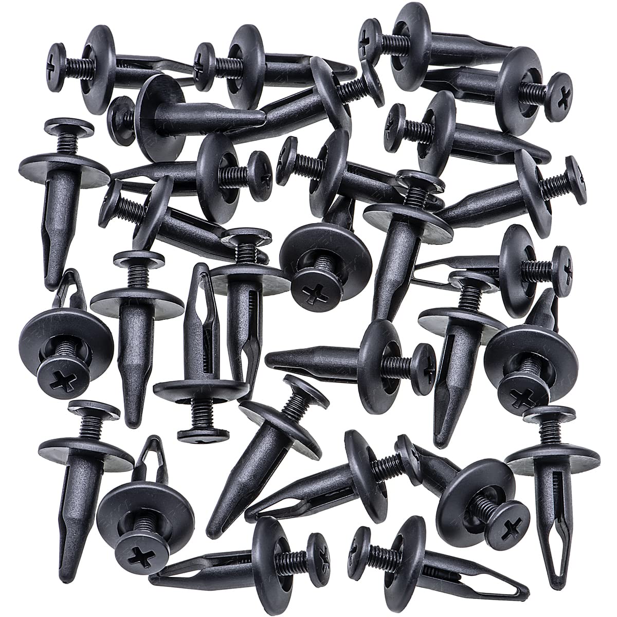 Amazon.com: Rexka 30pcs Radiator Shroud & Trim Retainer Push-Type