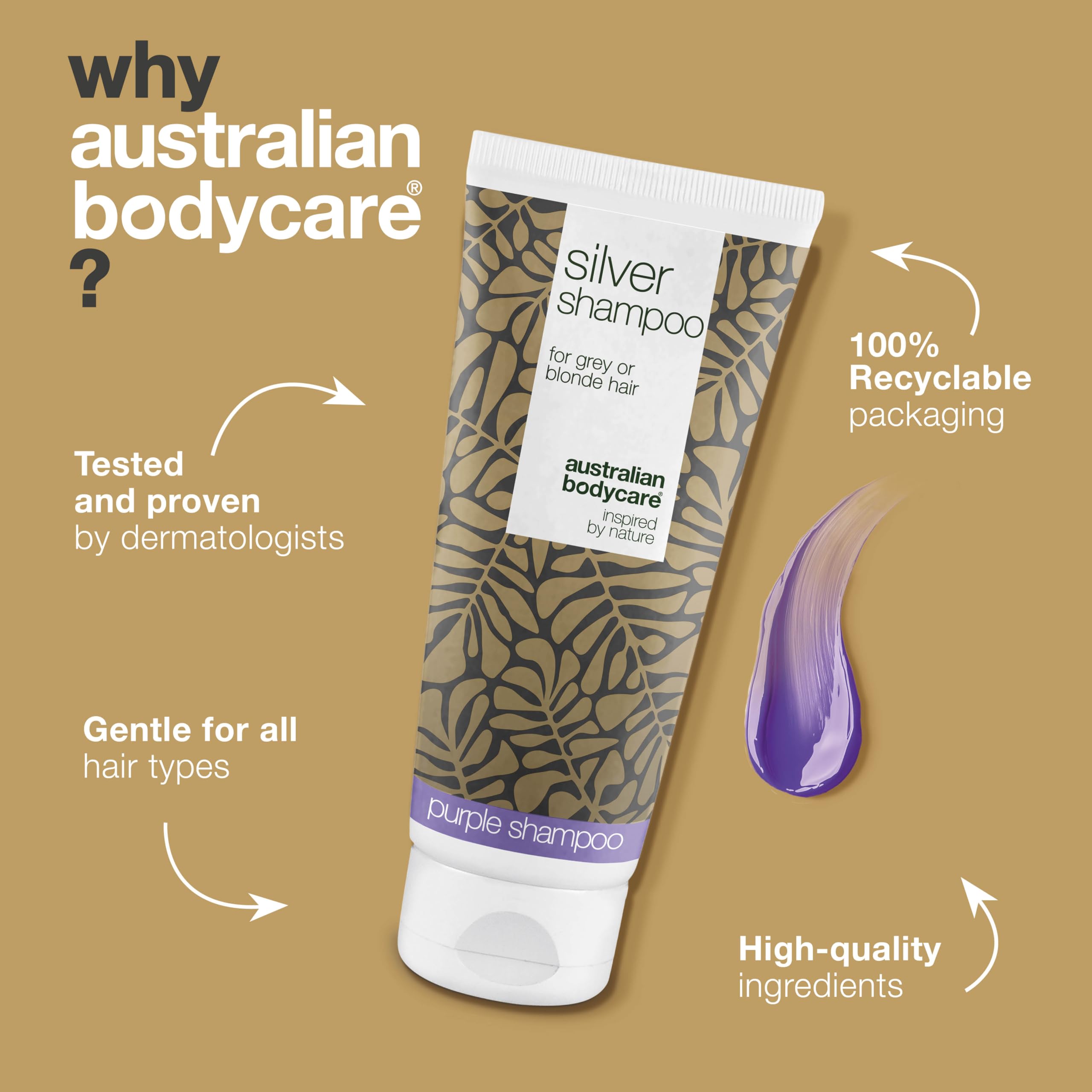 Silver Shampoo - Eliminates yellow tones in blonde and grey hair for a cooler brighter colour and a salon-fresh look at home - Image 4