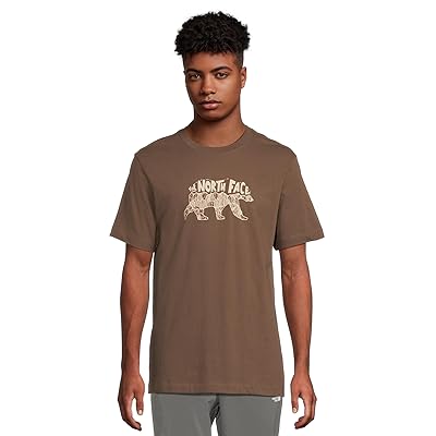 The North Face Evolution TNF Bear Short Sleeve T Shirts Graphic Men