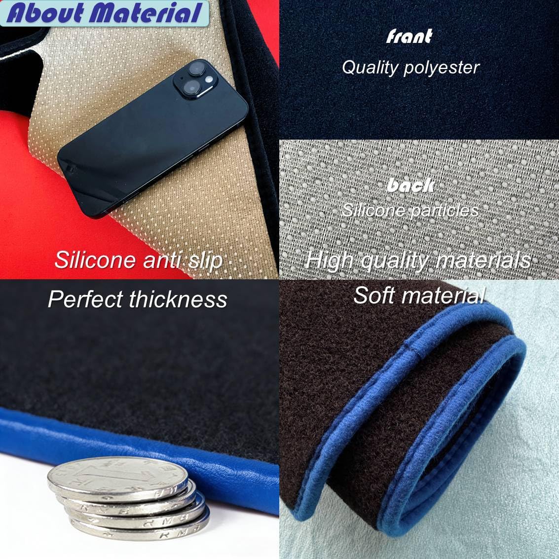 Amazon.com: XVWTJZIA Fit for Honda Everus 2011 2012 2013 2014 LHD Dashboard  Protector Cover pad with Non Slip sunshield Function of Decorative  Accessories : Automotive