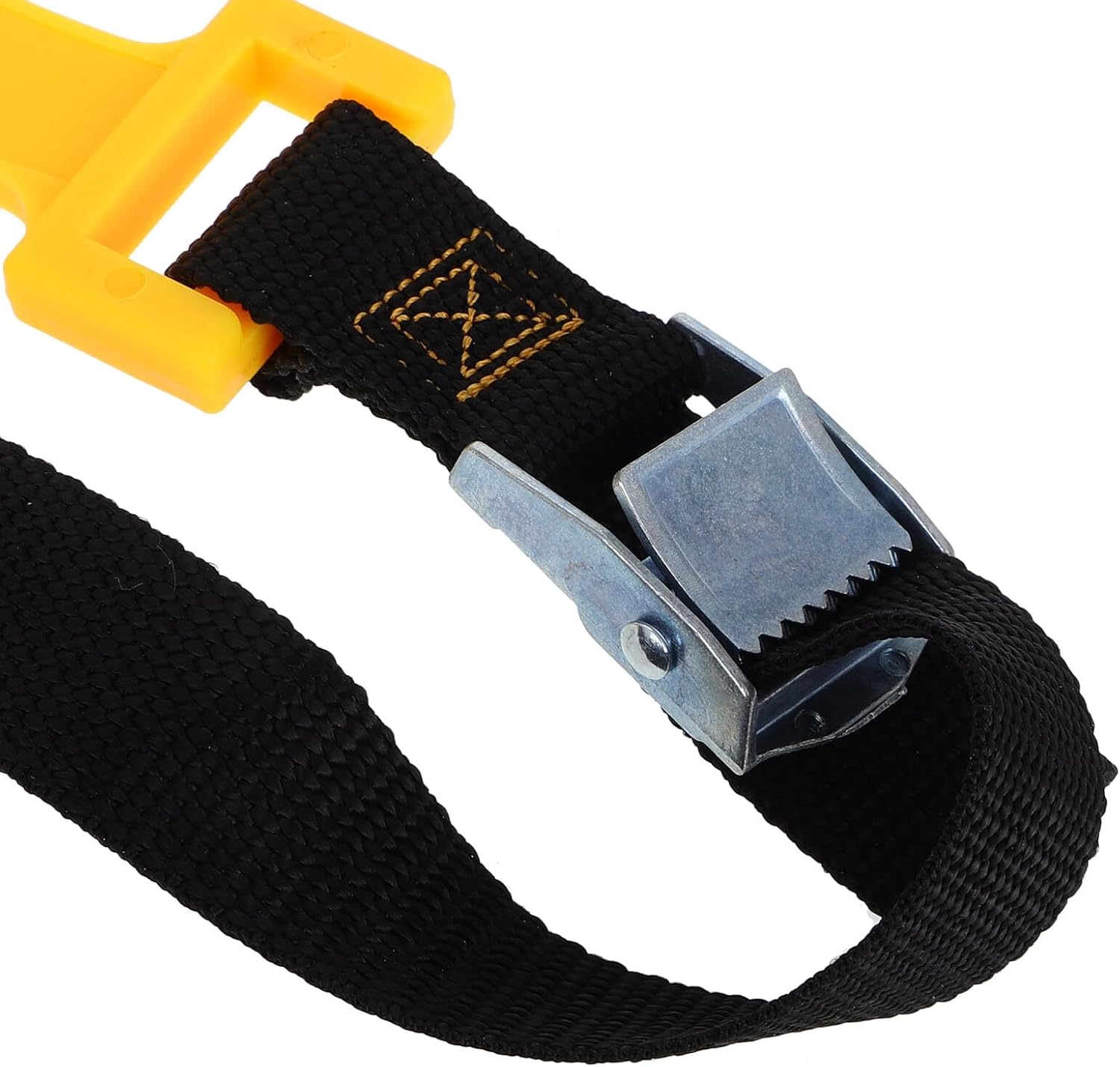 Abaodam Car Tire Anti-skid Chains Thickened Truck Snow Tire Chains for Suv and Passenger Cars Yellow Single Piece Emergency Traction Device for Cold Weather Safety