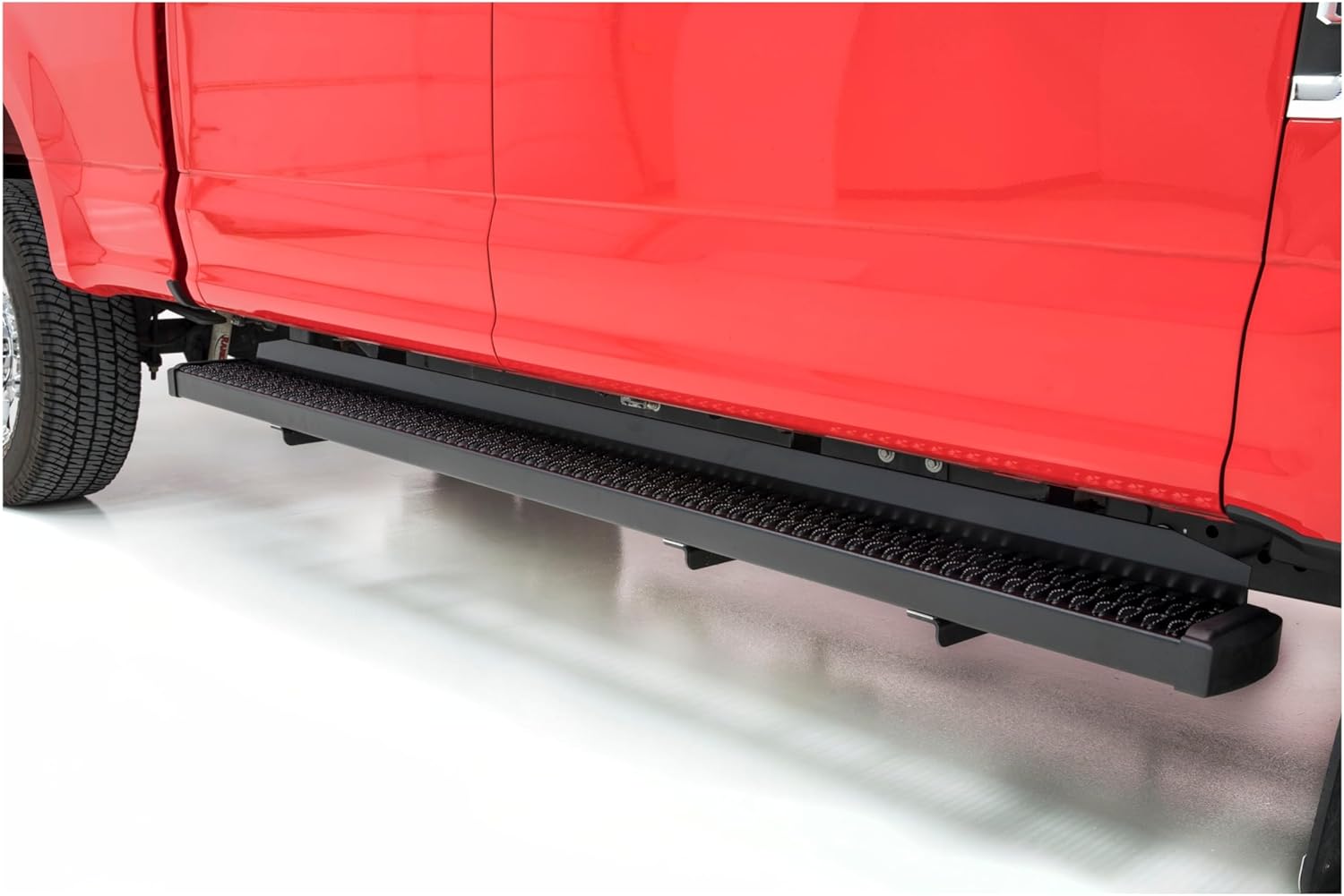 LUVERNE 415088-401723 Grip Step Black Aluminum 88-Inch Truck Running Boards, Select Ford F-250, F-350, F-450, F-550 Super Duty