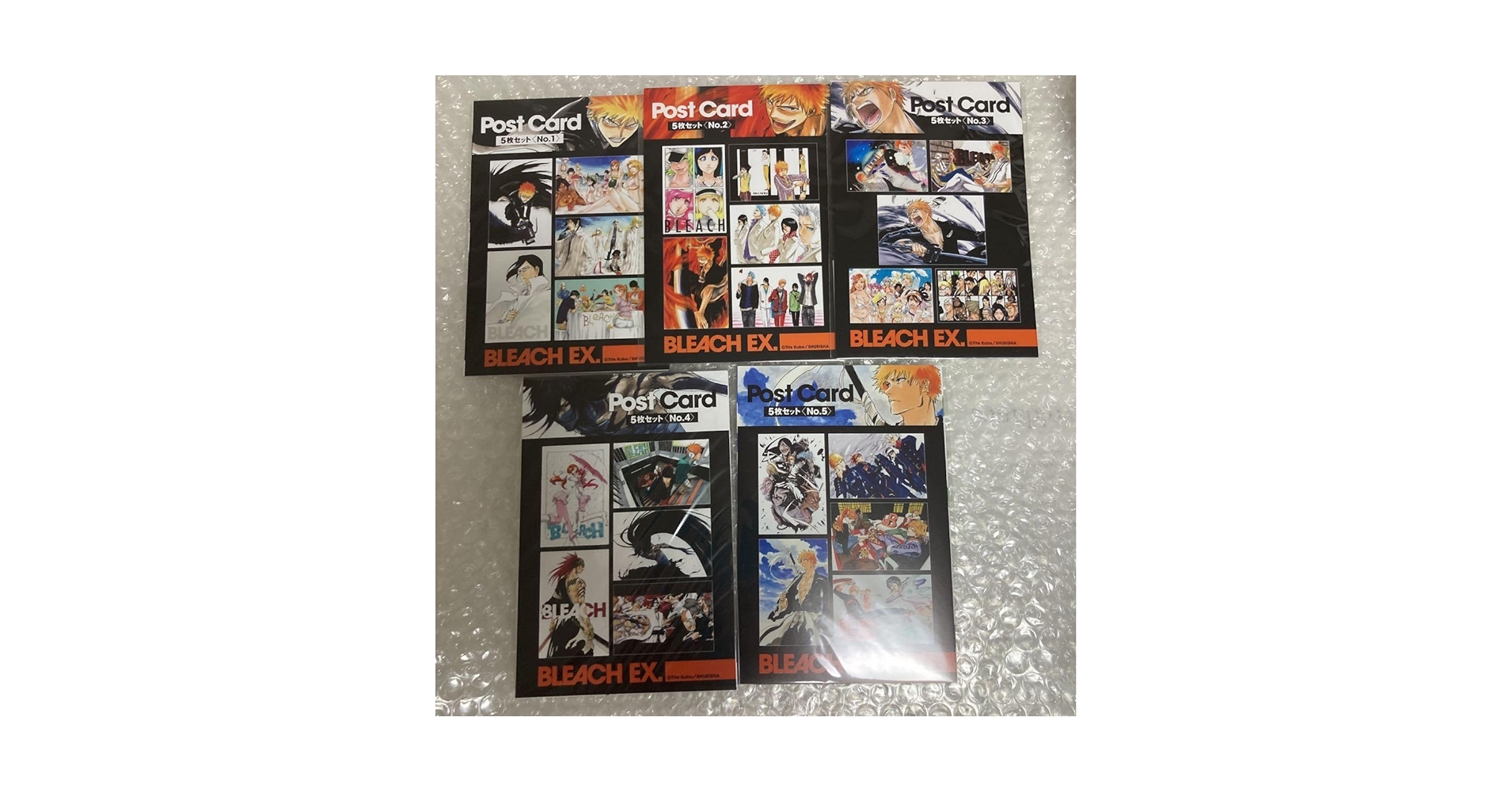 BLEACH ex. 原画展 ポスターコレクション box A B セット BLEACH ex. 原画展 ポスターコレクション box A B セット