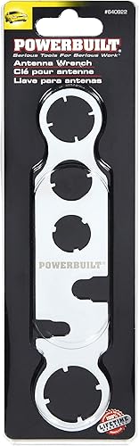Miniatura 5 de Powerbuilt Llave de antena universal elimina las tuercas y mástiles del bisel de la antena en la mayoría de los vehículos nacionales e importadores,