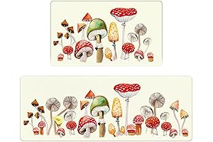 Schliersee Mushroom Kitchen Mats: Enliven Your Culinary Haven