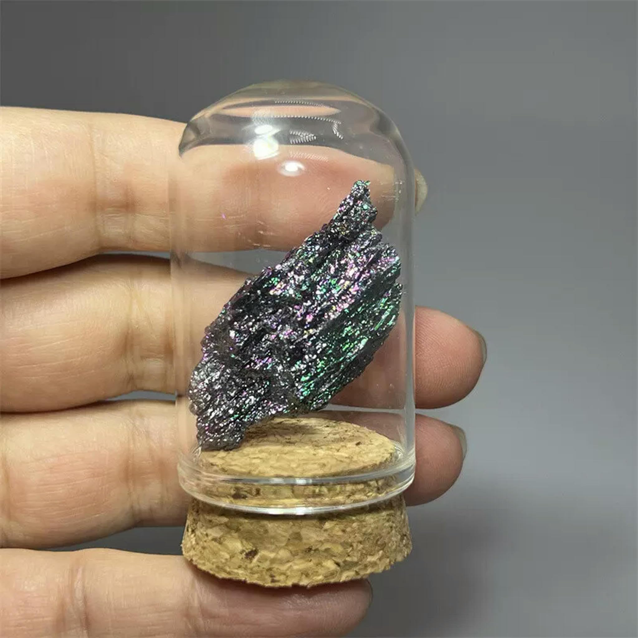 Natural Colorful ore Quartz Crystal Specimen 1pc