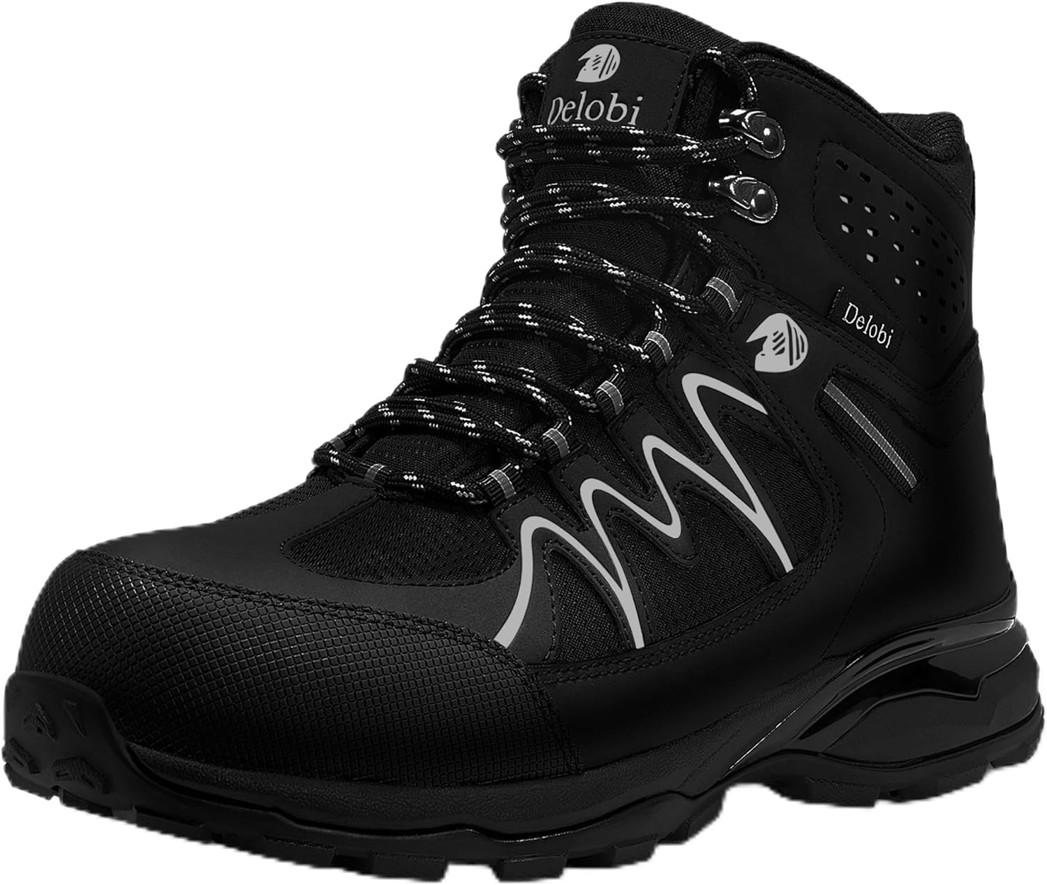 Steel Toe Work Boots for Women - Insulated Work Boots Steel Toe Sneakers Comfortable Construction Boot Lightweight Work & Safety Toe Shoes Gifts for Construction Workers for Work Construction