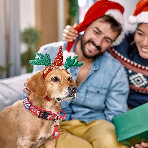 Miniatura 25 de DAGANXI - Collar táctico para perro, collar ajustable de nailon para adiestramiento con asa de control y hebilla, para perros medianos y grandes