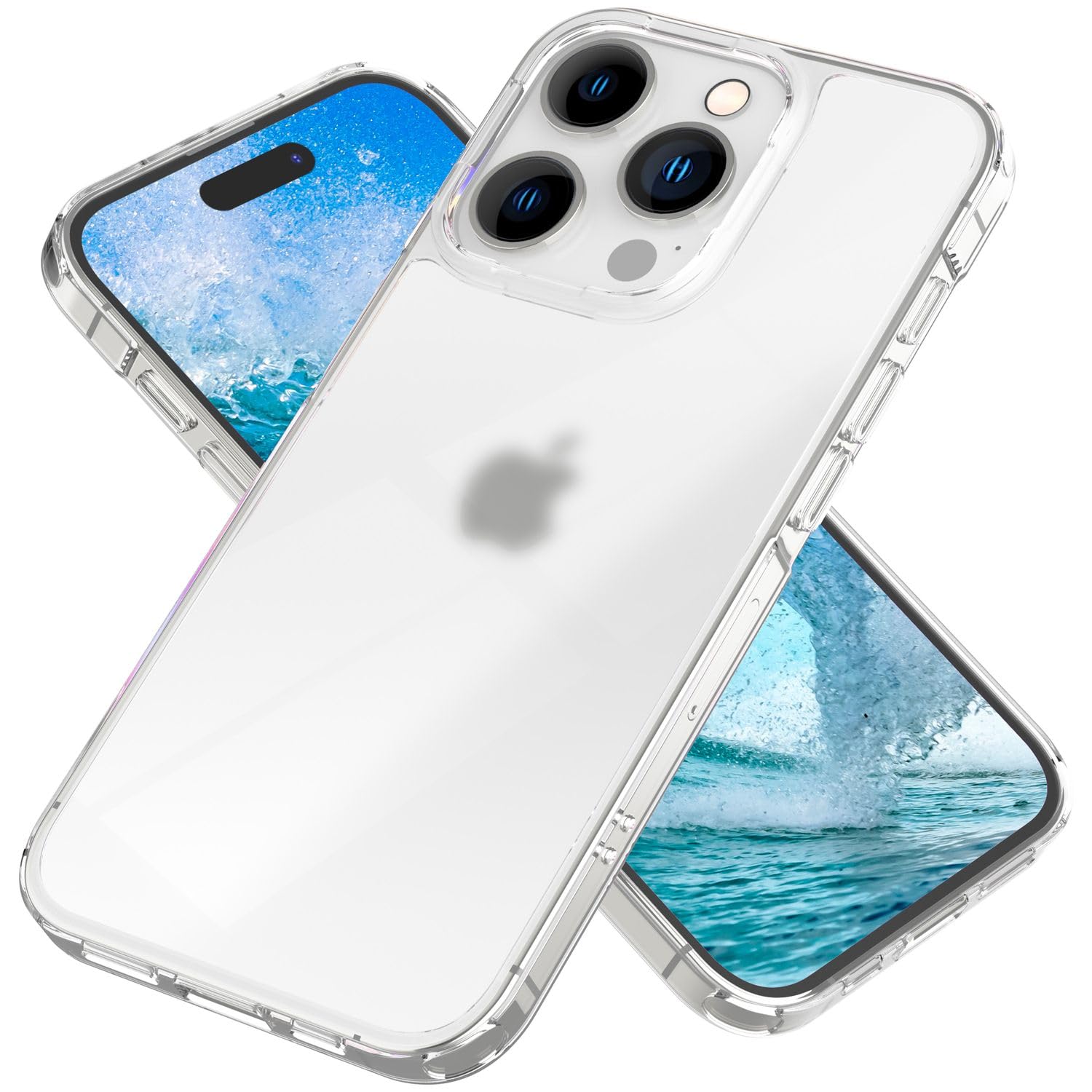 NALIA Cover Semitrasparente Smerigliata Per IPhone 15 Pro – Custodia Anti-giallo, Dorso Rigido E Cornice In Silicone, Antiurto - 5