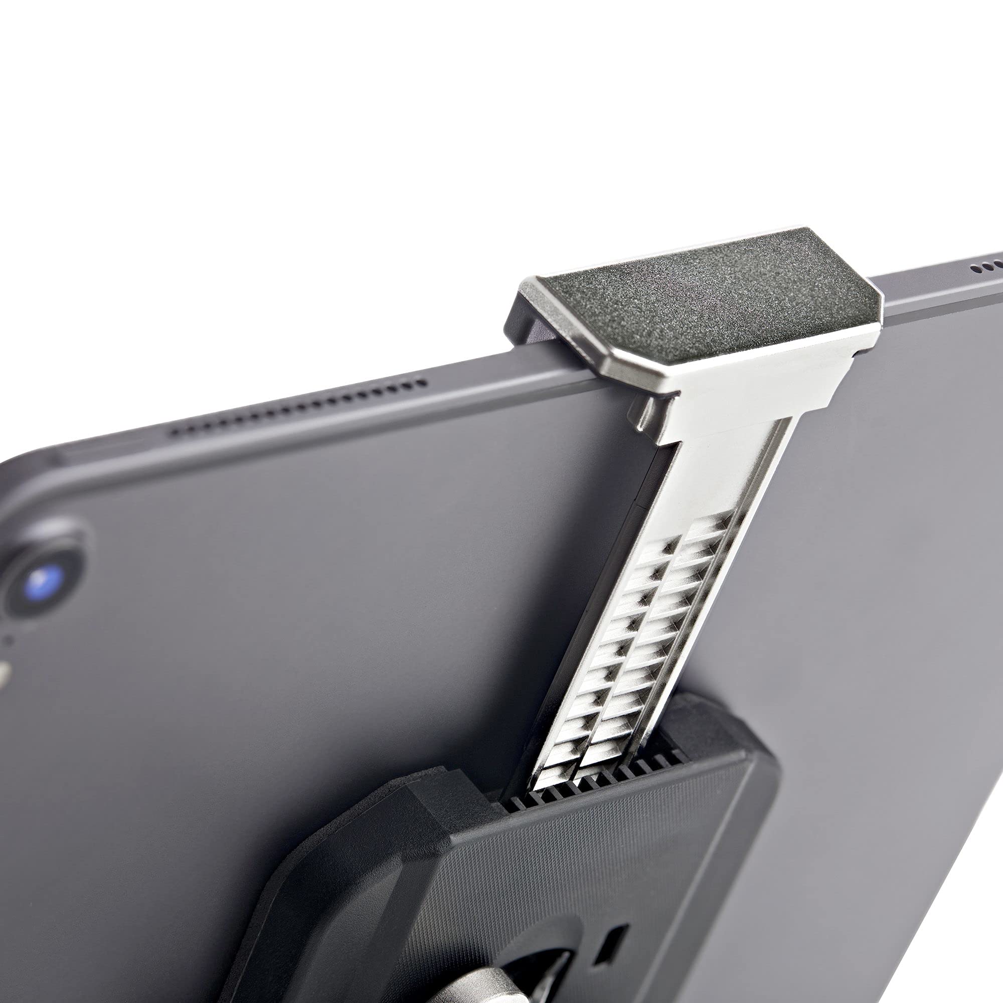 StarTech Supporto Antifurto Regolabile per Tablet 7,9-13" da Scrivania | Ideale per iPad e Sistemi POS, Fissaggio Sicuro su Tavolo o Superficie Piana