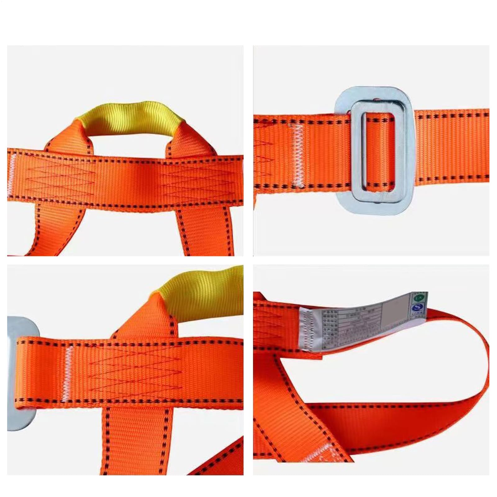 Générique Baudrier d'escalade - 9x2.6x2.5cm ABS | Ceinture De Sécurité Demi-Corps - Équipement De Rappel | Matériel d'alpinisme Épais Confortable Toiture Construction
