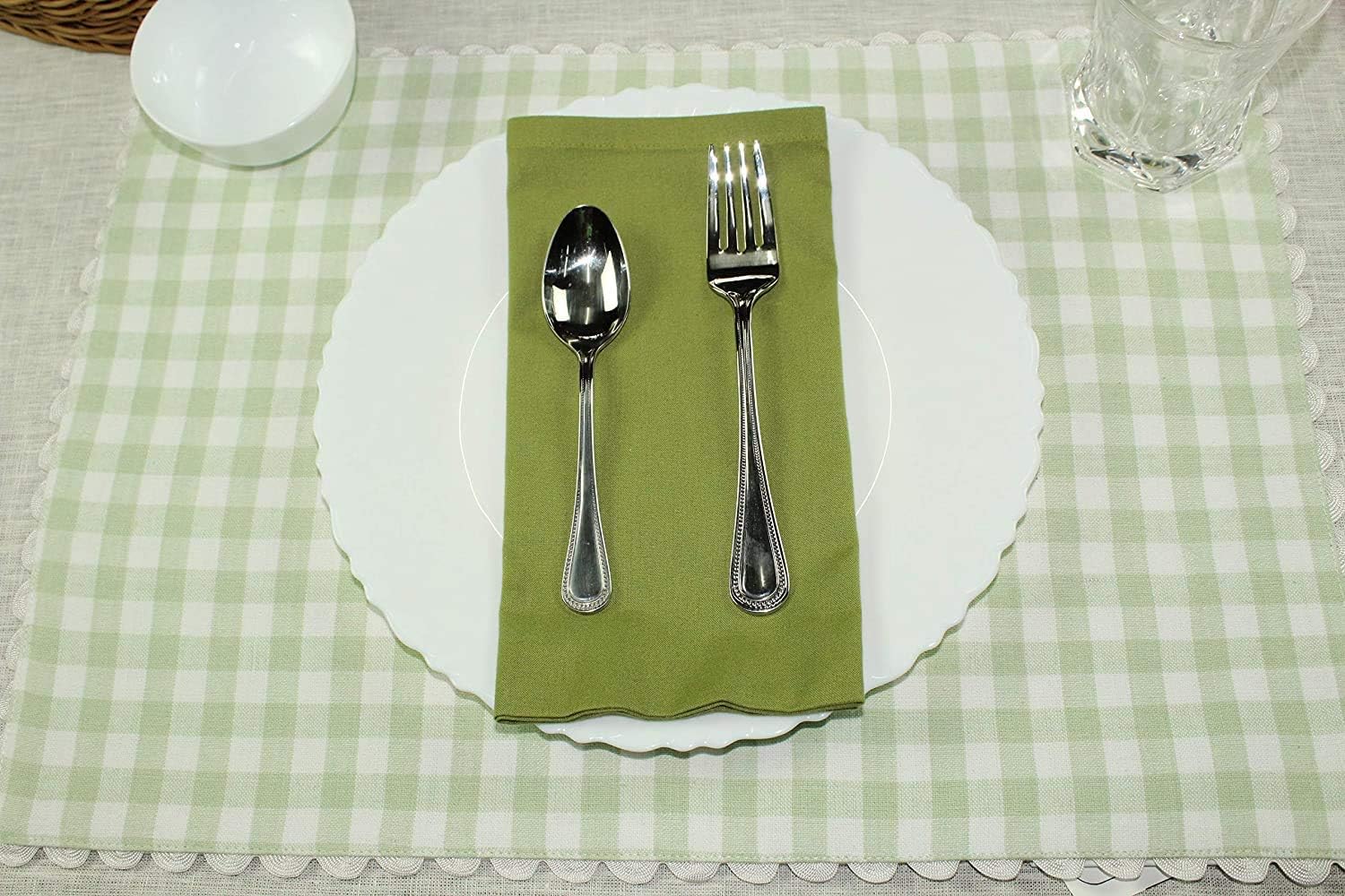 PREMIUM QUALITY DinnerNapkins,12PackOversizedDinner