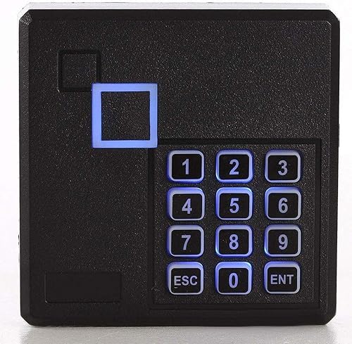 Miniatura 5 de Sistemas completos de control de acceso TCPIP RFID de 4 puertas con huelga eléctrica estándar de América del Norte para puertas de pestillo Lector