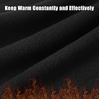 Vista 2 de Suhine Pasamontañas de invierno para esquí, resistente al viento, máscara térmica completa para clima frío, pasamontañas con rayas reflectantes