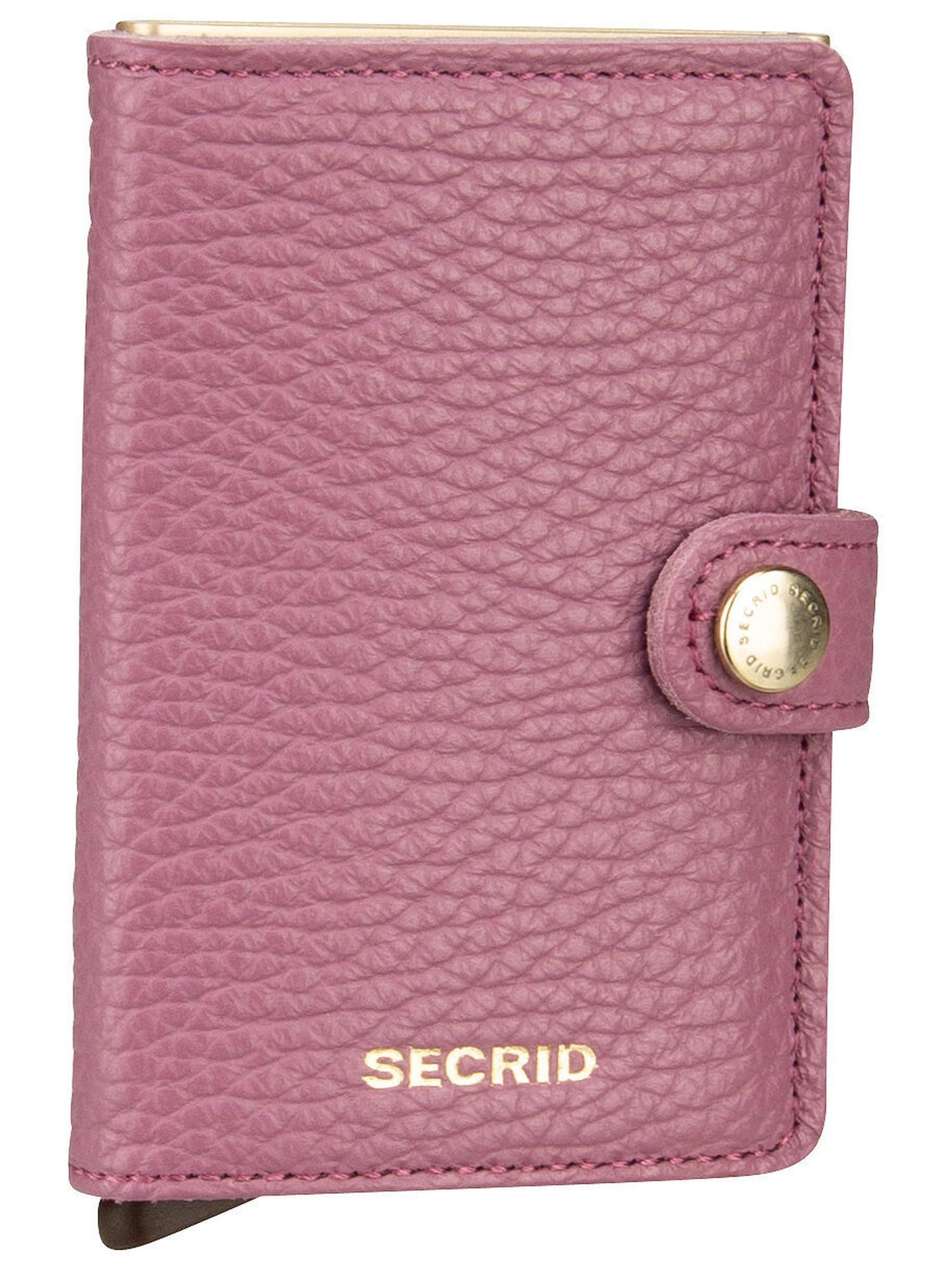 Secrid Il MiniWallet presenta delle dimensioni compatte, ma una capacità sorprendente. Il rivestimento in pelle opaca può contenere banconote, scontrini e tessere, mentre nel Cardprotector in allumini