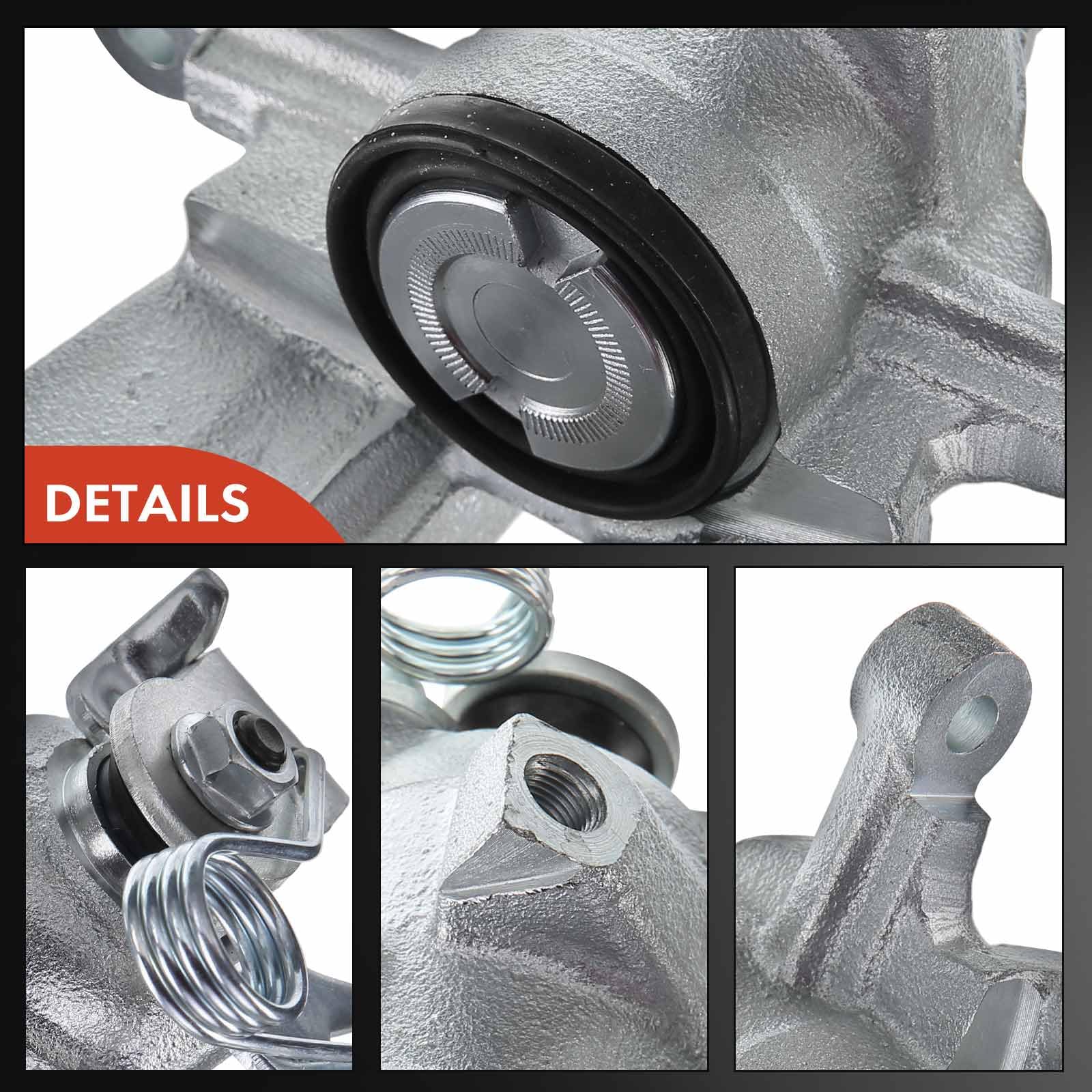 Frankberg 2x Pinza Freno Posteriore Sinistra Destras Compatibile con Transporter V Combi/Bus/Pianale/Telaio M.u.l.t.i.v.a.n V VI Replace# 7H0615424A