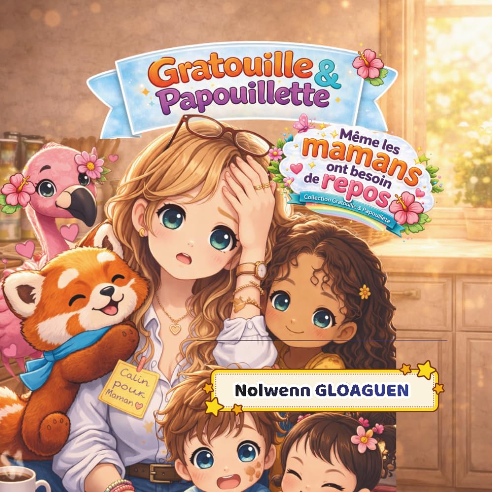 Même les mamans ont besoin de repos: Une histoire tendre pour comprendre les émotions… et prendre soin de sa maman (Les racines du coeur avec Gratouille & Papouillette)