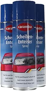 3x Caramba Scheiben Enteiser Scheibenenteiser Spray Sprühdose 500ml ...