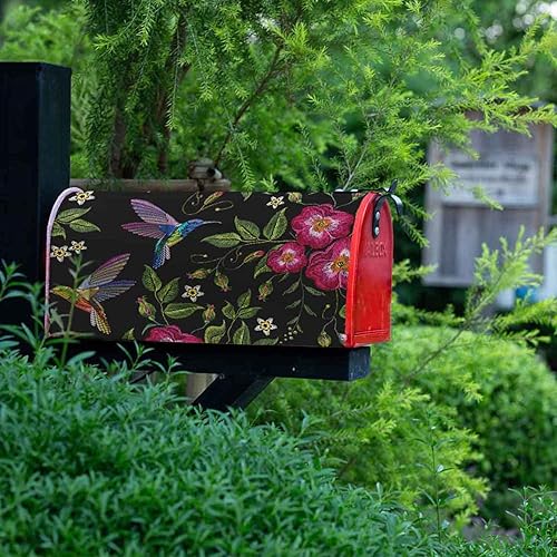 Miniatura 6 de Humming Bird and Wild Roses Magnético Anti-UV 100% Poliéster Tamaño Estándar 21 x 18 in Oxford Garden