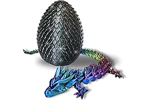 20" Color-Morphing Dragon with Magic Sparkle Egg (Improved Design) Made in USA